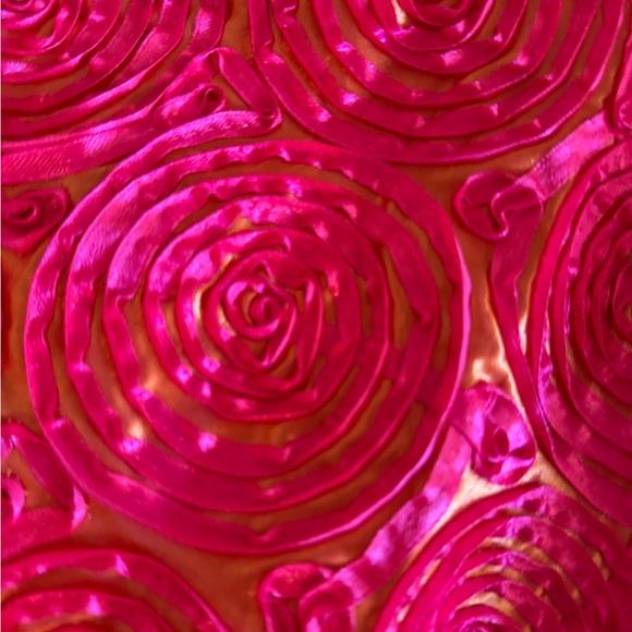 Rare Editions Girls Size 8 Fuchsia/Orange Sleeveless Dress -New with Tag - Picture 5 of 9